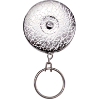 The Original Key Reel, Chrome, 24" Cable, Belt Clip Attachment Cantin et fils