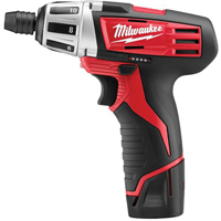 Ensemble perceuse/tournevis sous-compact sans fil, 1/4", 12 V, 150 lb-po couple max., Lithium-ion bloc-pile Cantin et fils
