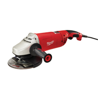 Non-Lock On Large Angle Grinder with Trigger Grip, 7"/9", 120 V, 15 A, 6000 RPM Cantin et fils