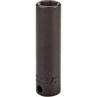 Socket, Impact, 1/2", 3/8" Drive, 6 Points, Deep Cantin et fils