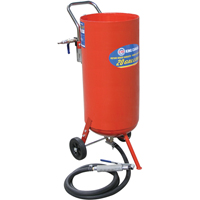 Machines de sablage &agrave; jet, 6-25 pi³/min, R&eacute;servoir de 16,6 gal. (20 gal. US) Cantin et fils