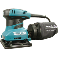 1/4 Sheet Finish Sander, 4-1/2 " x 5-1/2"/4-3/8" x 4" Sand Paper, 1.6 A, 120 V, 14,000 OPM Cantin et fils