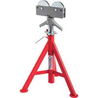 Support de tuyau pour rouleau baiss&eacute; no RJ-98, 59-104 cm R&eacute;glage de la hauteur, 12" Capacit&eacute; max. de tuyau, 1000 lb Capacit&eacute; de charge max. Cantin et fils
