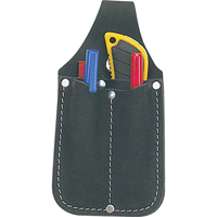 Utility Pouch, Knife Holder, Leather, 3 Pockets Cantin et fils