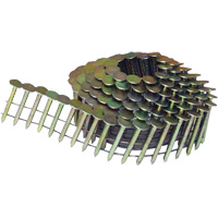 15° Smooth Shank Coil Roofing Nails Cantin et fils