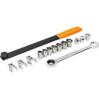 Ensemble d'outils &agrave; rochet avec ceinture serpentine 15 mcx Cantin et fils