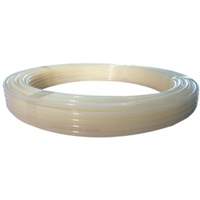 Flexible Tubing, Air, 6 mm OD x 100' L, Nylon, Clear, 377 PSI @ 23°C Cantin et fils