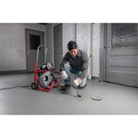 D&eacute;gorgeoir auto-aliment&eacute; K-400 a/c&acirc;ble C-45IW, &eacute;lectrique, 1/2" x 75' et 3/8" x 100' Cantin et fils