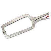 Pince-&eacute;tau en C avec plaquettes pivotantes, Longueur 18", Pinces serre-joints Cantin et fils