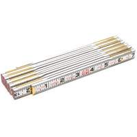 Red End&reg; Brick Mason Rule, 6' L, Wood, 1/16" Graduations Cantin et fils
