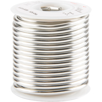 Common Solder, Lead-Free, 95% Tin 5% Antimony, Solid Core, 0.125" Dia. Cantin et fils