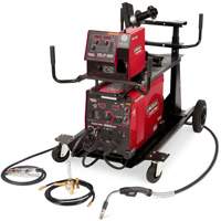 Syst&egrave;me de soudage MIG Flextec Ready-Pak 350XP/DLF-82, 380 V/460 V/575 V, 3 Ph Cantin et fils