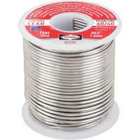 60/40 Leaded Rosin Core Solder, Lead-Based, 60% Tin 40% Lead, Rosin Core, 1/16" Dia. Cantin et fils