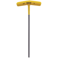 Cl&eacute; hexagonale individuelle SAE, embout Hexagonale, 7/64" x 6,1" lo, Poign&eacute;e en T Cantin et fils