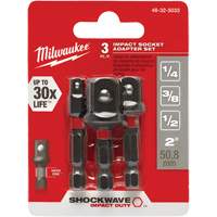 Shockwave Impact Driver Socket Adapter Set, 1/4" Drive Size, Ball, 1-7/8" L Cantin et fils