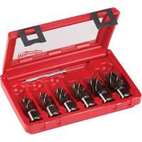 Annular Cutter Drill Bit Set, 6 Pieces, High Speed Steel Cantin et fils