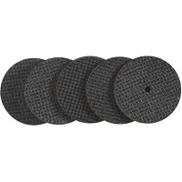 Reinforced Cut-Off Wheels, 1-1/2" x 0.045", None Arbor, Type 1, Aluminum Oxide, 40000 RPM Cantin et fils