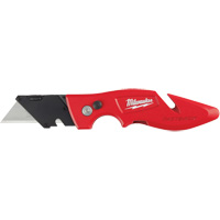Fastback Flip Utility Knife, 2" Blade, Carbon Steel Blade, Metal Handle Cantin et fils
