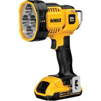 Max Cordless Jobsite Spotlight, LED, 1000 Lumens, Rechargeable Batteries Cantin et fils