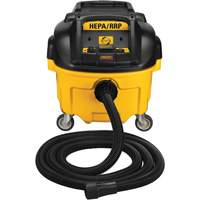 Heavy-Duty HEPA Wet-Dry Dust Extractor Vacuum, 20" x 19" x 20" Cantin et fils