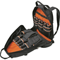 Tradesman Pro Electrician's Backpack Organizer, 14" L x 7" W, Black, Ballistic Cantin et fils