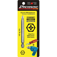 Embout, Phillips, Embout #2, Prise 1/4", Longueur 3" Cantin et fils