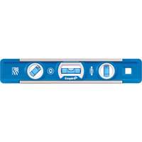True Blue&reg; Torpedo Level, 9" L, Aluminum, 3 Vials, Magnetic Cantin et fils