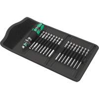 Jeu de tournevis Multi 60 Kraftform Kompakt et m&egrave;ches 17 mcx, 6-3/32" lo, Prise Plastique Cantin et fils
