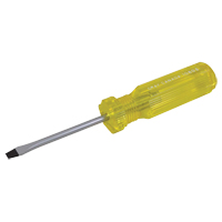 Tournevis &agrave; fente, 3/16", 6-1/2" lo, Prise Plastique Cantin et fils