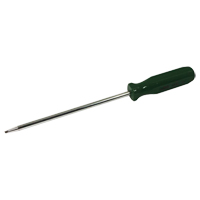 Tournevis &agrave; pointe carr&eacute;e, Tige de #1, Ronde, 12-1/4" lo, Prise en Plastique Cantin et fils