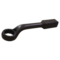 Cl&eacute; polygonale &agrave; choc, 12 pans, 27 mm, d&eacute;cal&eacute;es de 45°, Fini Oxyde noir Cantin et fils