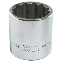 Douille, 13 mm, Prise 1/2", 12 pans Cantin et fils