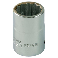 Douille, 24 mm, Prise 3/4", 12 pans Cantin et fils