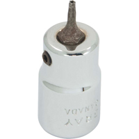 Douille &agrave; embout, Torx, T7 x 2-1/8" lo, Prise 3/8" Cantin et fils