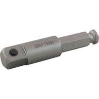 Rallonge hexagonale m&acirc;le, Prise 1/2", 2-1/5" lo Cantin et fils