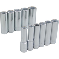 Jeu de douilles, 11 Mcx, Prise de 3/8", Profond Cantin et fils
