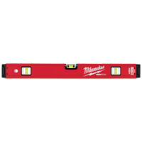 Redstick Level, Box, 2' L, Steel, 3, Non-Magnetic Cantin et fils