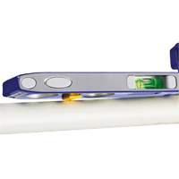 250 Series Heavy-Duty Torpedo Level, 9" L, Aluminum, 4 Vials, Magnetic Cantin et fils