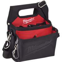 Electrician's Work Pouch, Nylon, 15 Pockets, Black Cantin et fils