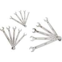 Wrench Set, Combination, 15 Pieces, Metric Cantin et fils