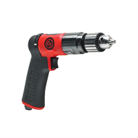 Pneumatic Pistol Drill CP9790C, 6.9 CFM, 1/4" NPT, 98.5 dBA, 3/8" Chuck, Keyed Cantin et fils