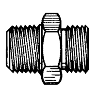 Reducer/Adapter Fitting, 1/4" x 1/8" Dia, Brass Cantin et fils