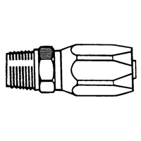 Fittings - Reusable Hose Fittings, 1/2" Dia., Brass Cantin et fils