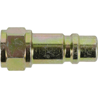 Quick Couplers - 1/2" Industrial, One Way Shut-Off - Plugs, 3/8" Cantin et fils