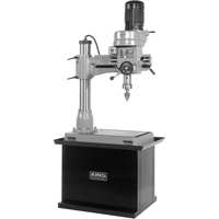 Perceuse-Fraiseuse Radiale, 1/2" Mandrin, 5 Vitesse(s), 21-5/8" la X 19-5/8" lo, #3 Morse Cantin et fils