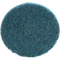 Disque de conditionnement de surface Scotch-Brite Roloc, 2" dia., Grain Tr&egrave;s fin, Oxyde d'aluminium Cantin et fils