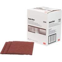 Tampon manuel tr&egrave;s robuste Scotch-Brite, Oxyde d'aluminium, 9" x 6", Grain Fin Cantin et fils