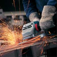 Large Angle Grinder with Rat Tail Handle, 7", 120 V, 15 A, 6500 RPM Cantin et fils