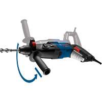 SDS-Plus&reg; Bulldog Xtreme Max Rotary Hammer, 8.5 A, 0-5100 BPM, 0-1300 RPM, 2.4 ft.-lbs. Cantin et fils
