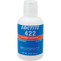 422 Super Bonder&reg; Instant Adhesive, Clear, Bottle, 16 oz. Cantin et fils